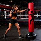 Boxing Bag with Sturdy Base - Large Punching Bag for Home Gym