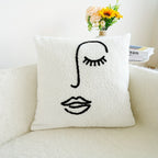 EGFace Embroidery Square Polyester Cushion Cover