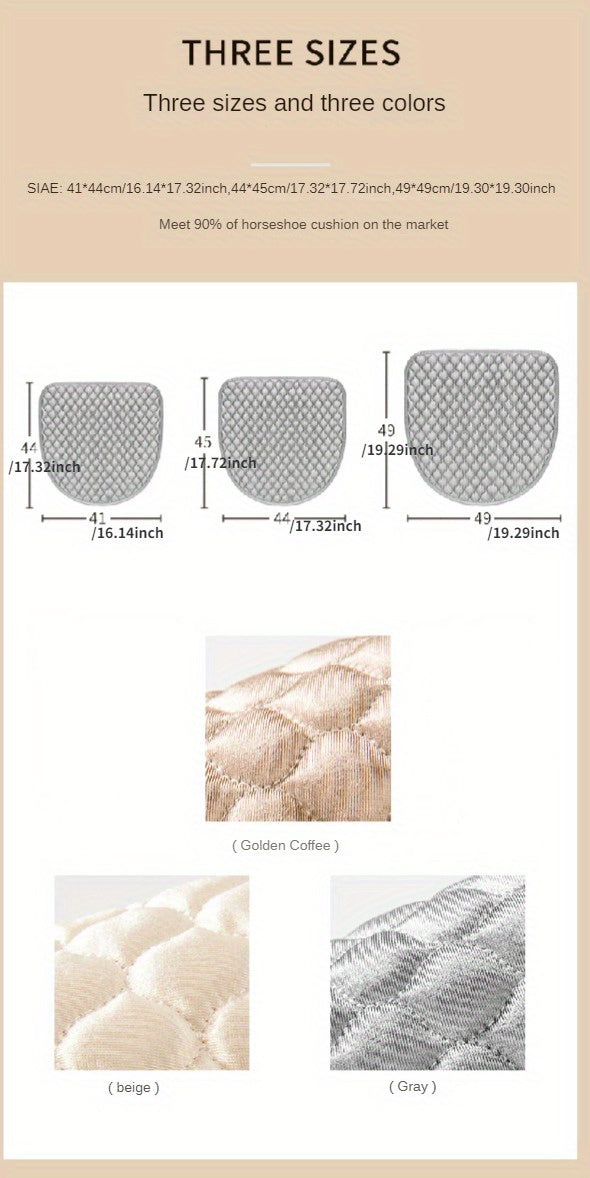 Ultra-Thin Cushioned Chair Pad