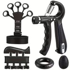5pcs All-in-One Grip Strength Training Set with Adjustable Resistance
