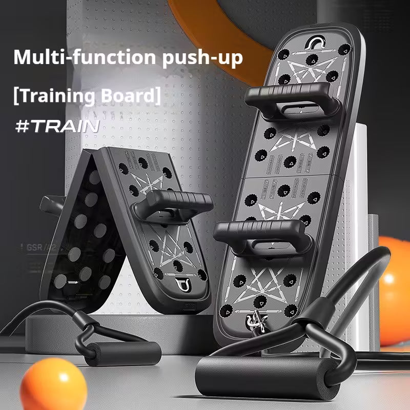 Heavy-Duty Push-Up Board Set With Tension Cables