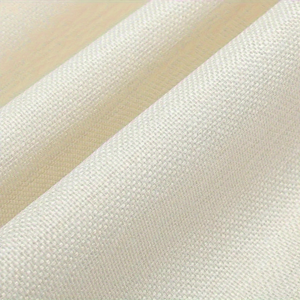 Elegant Black and White Leaf Vein Table Runner