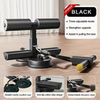 The Dual Suction Cup Sit-Up With Elastic Drawstring