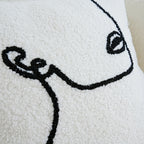 EGFace Embroidery Square Polyester Cushion Cover