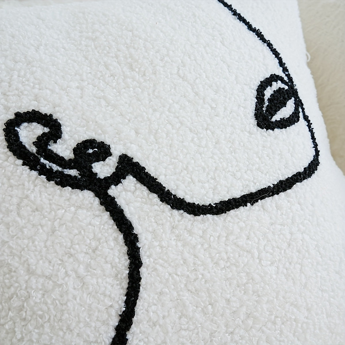 EGFace Embroidery Square Polyester Cushion Cover