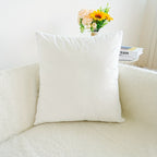 EGFace Embroidery Square Polyester Cushion Cover