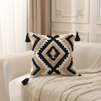 Geometric Diamond Pattern Pillow Cover