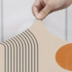 2/4/6pcs New Printed Chair Covers