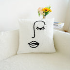 EGFace Embroidery Square Polyester Cushion Cover