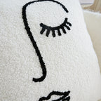 EGFace Embroidery Square Polyester Cushion Cover