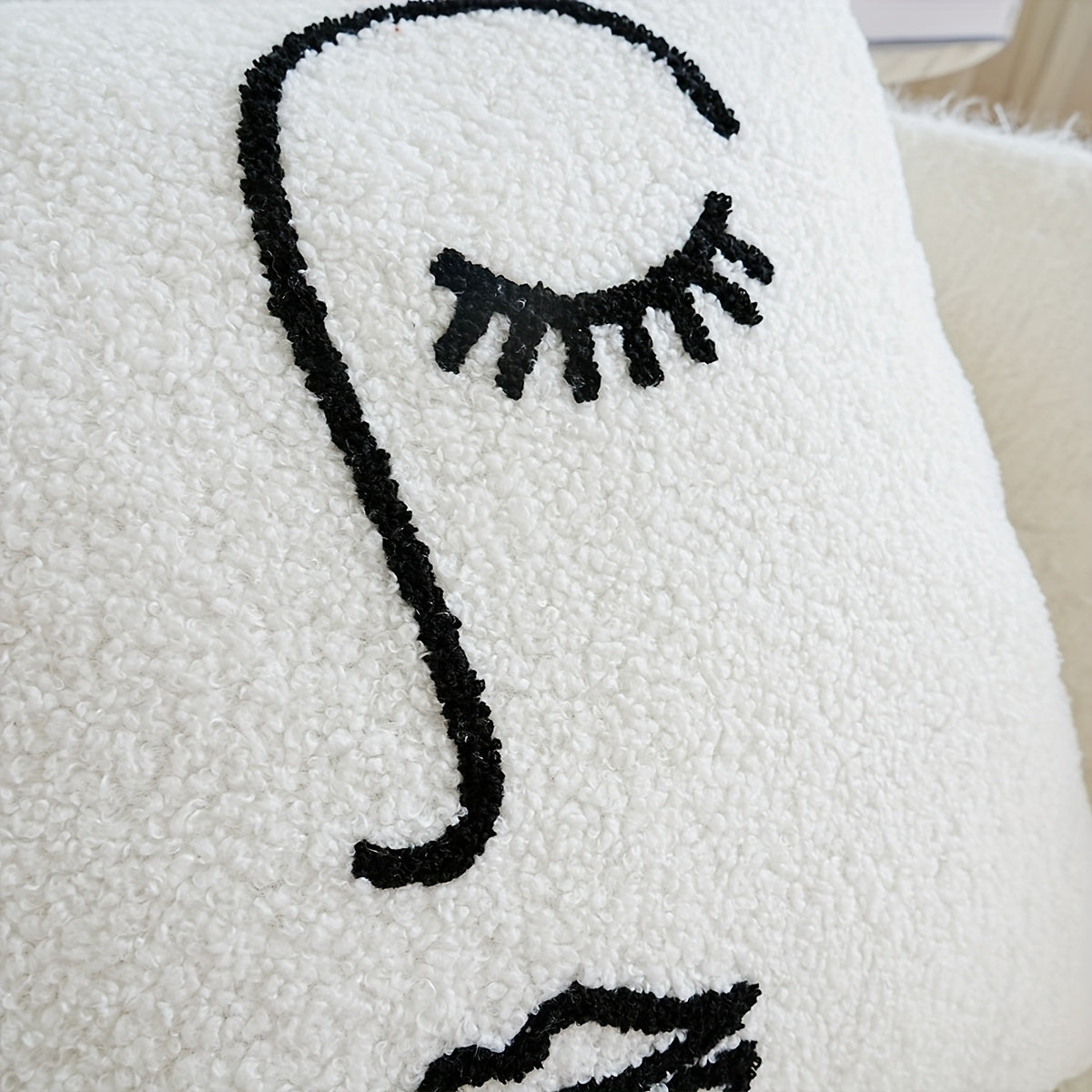EGFace Embroidery Square Polyester Cushion Cover