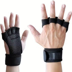 Breathable Fingerless Gym Gloves