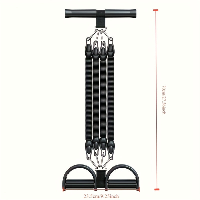 4-Tube Heavy Duty TPE Resistance Band