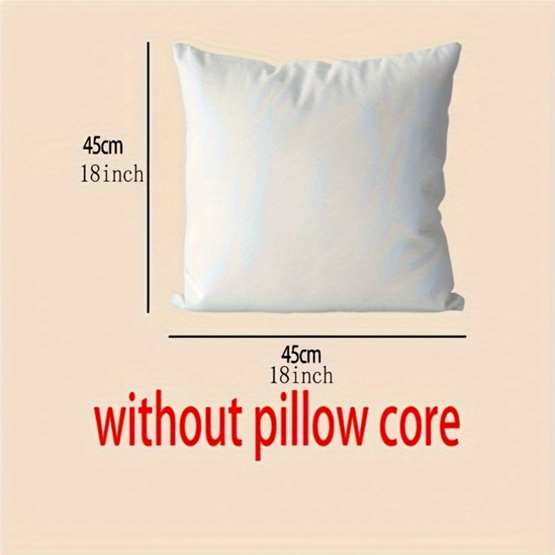 Geometric Diamond Pattern Pillow Cover