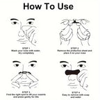 50pcs Black Anti Snoring Nasal Strips