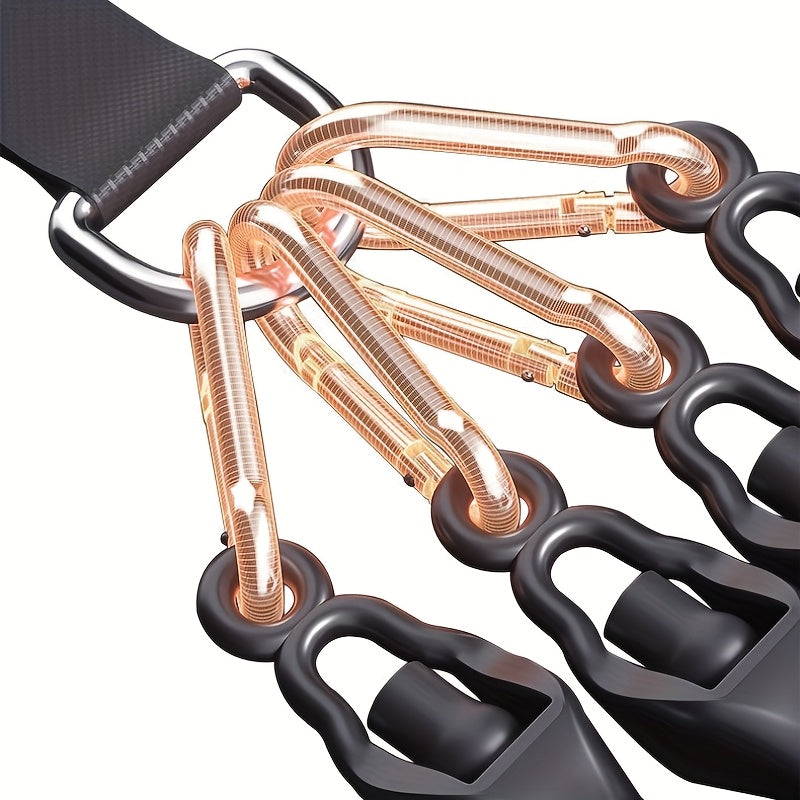 4-Tube Heavy Duty TPE Resistance Band