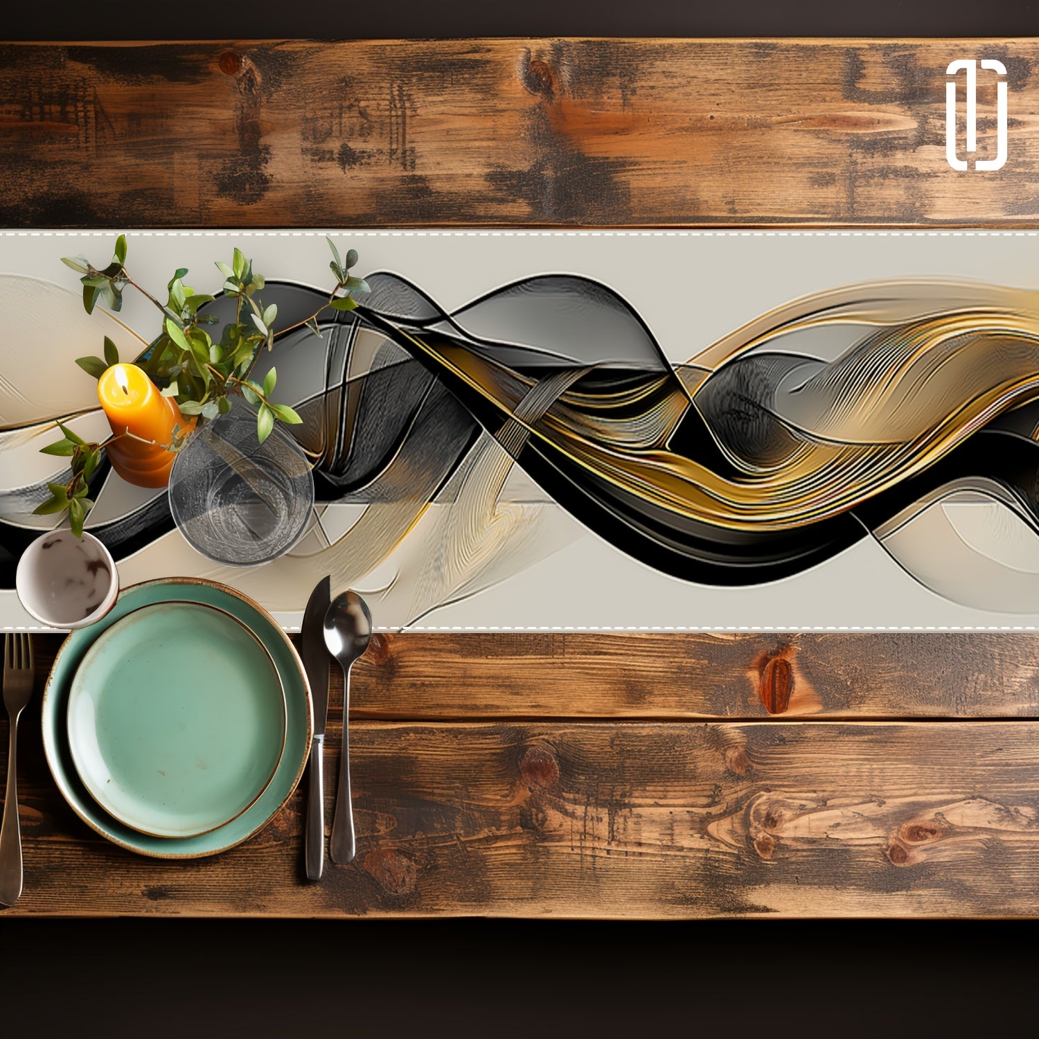 Modern Simple Style Table Runner