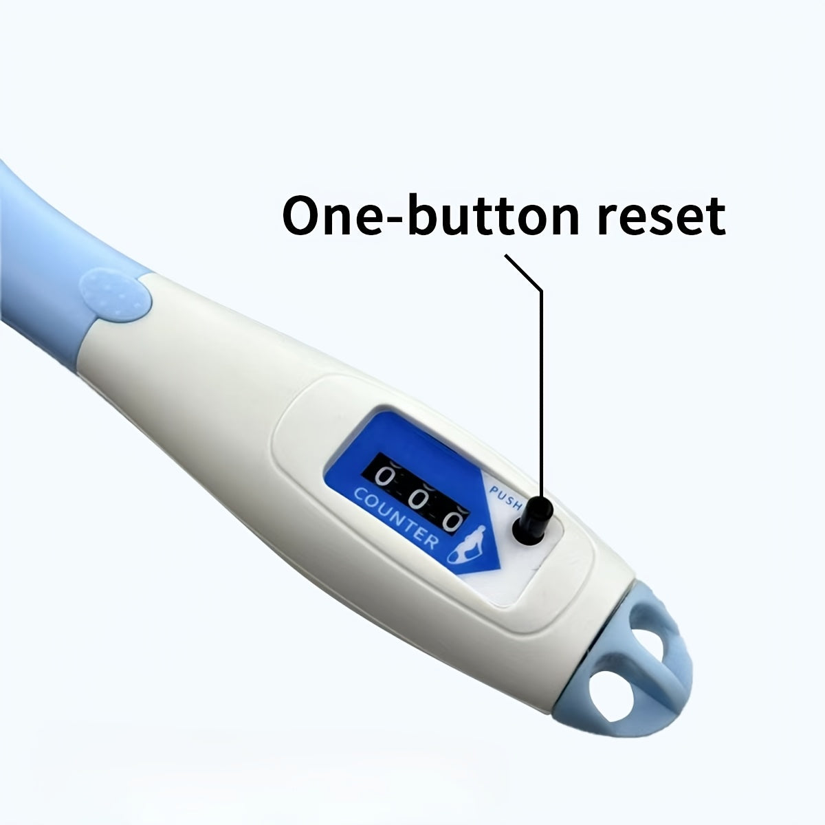 Mechanical Counting Jump Rope with Ergonomic Grip