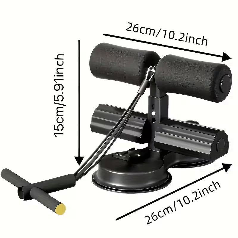 The Dual Suction Cup Sit-Up With Elastic Drawstring
