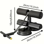 The Dual Suction Cup Sit-Up With Elastic Drawstring