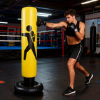 Boxing Bag with Sturdy Base - Large Punching Bag for Home Gym
